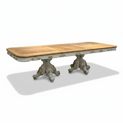 Barocco stile mobili tavolo tavoli da pranzo set da sala da pranzo intagliato