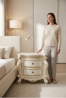 Comodini comodino armadietto da notte console da notte tavolo decorativo.