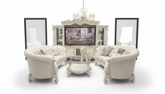 Set completo divano 4+4 posti con design Living Landscape 2 pz. Gruppo