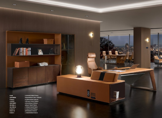 Ufficio di design Studio Legale Tavolo Scaffale Archivio Mobile Scrivania Decorazioni Tavoli