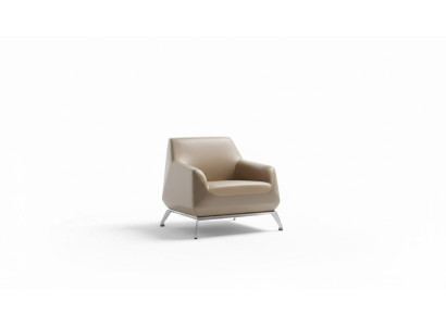 Poltrona Lounge di lusso Club TV Imbottita Design Divano Sofa