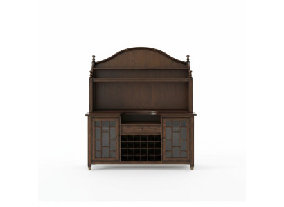 Credenza del country house, cassettiera, armadio a vetrina, credenza da vino, scaffale, vetrina, armadi.