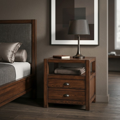 Comodino in legno comodini tavolo consolle notte stile moderno legno nuovo