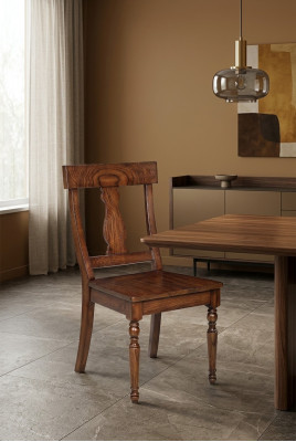Lussuosa sedia da sala da pranzo poltrone da lounge poltrona da televisore sedile 1x poltrona in legno