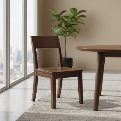 Design 1x set di sedie gruppo sedie di set Sedia insieme Sedia Gastro Sala da pranzo Legno