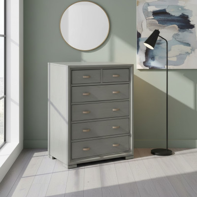 Comò Comodini Credenze 6 cassetti Armadietto da farmacia Sideboard