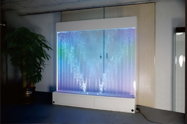 Club delle idee insolite Salotto Casa Parete d'acqua Water Wall Led
