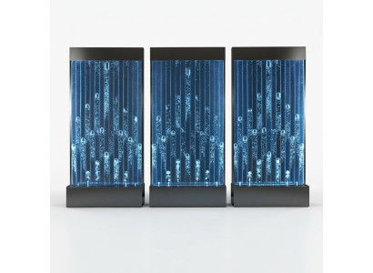 Pareti d'acqua Paravento moderno Parete d'acqua a LED Parete illuminata