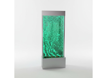 Separatore Designer in acciaio inossidabile colonne d'acqua colonne pareti LED parete