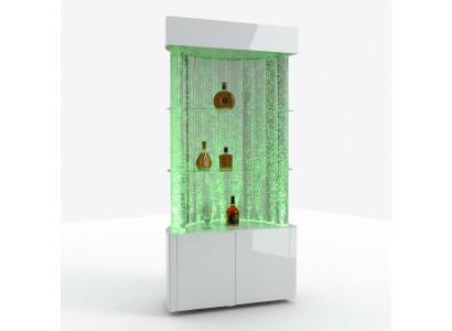 Muro Luminoso Bar Arredamento Negozio Banco Colonna d'acqua Locale