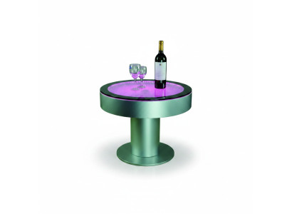 Design Tavolo Tavolino Acqua Colonne Colonna Tavoli Divano LED Illuminato