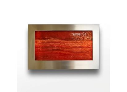 LED parete d'acqua Colonne d'acqua Designer Cornice di immagine cascata 90x60