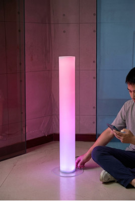 Colonna d'acqua 12x60 Parete d'acqua Colonne Parete Divisoria Illuminato a LED