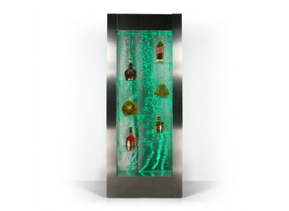 Led acqua parete bar scaffale colonna colonne d'acqua decorazione banco scaffali designer