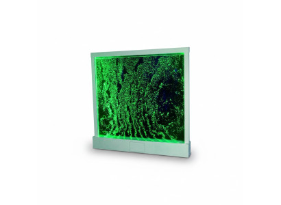Moderno muro divisorio Fontane d'acqua Colonna decorativa d'acqua Pareti divisorie a LED
