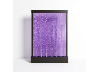 Pannello a parete divisoria acqua LED parete d'acqua design decorativo illuminato.