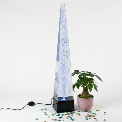 Colonna d'acqua 146cm, parete d'acqua luminosa, colonne pareti divisorie illuminate.