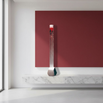 Colonna Colonne d'acqua Acqua Bluber Tubo Parete Parete Gioco d'acqua Design