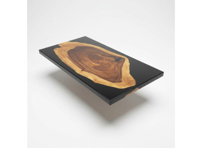 Tavolo da pranzo di lusso River Table Massiv Tische 141 * 71 Tavolo fluviale in legno massello real wood