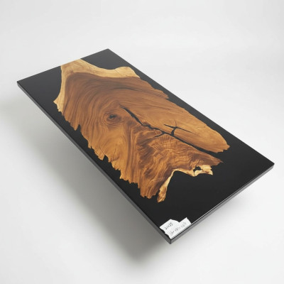 Tavolo in resina epossidica River Table massiccio 160x81 tavolo fluviale nuovo
