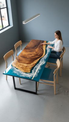 Tavolino da salotto Tavolino Epossidico Mobili di design Tavolo in resina epossidica Tavoli