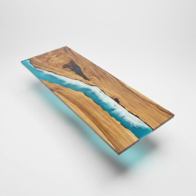 Tavoli moderni Tavolo da pranzo Tavolo design Resina Mare Fiume Mobili 240x90