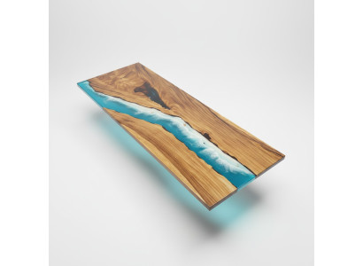 Tavoli moderni Tavolo da pranzo Tavolo design Resina Mare Fiume Mobili 240x90