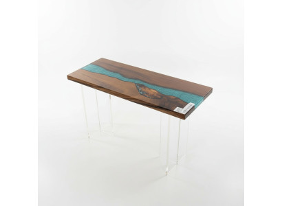 Console design table chest of drawers coffee table Handmade epoxy