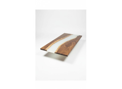 Resina epoxidica tavolo in legno vero decorazione mobili massicci tavolo in resina a cascata