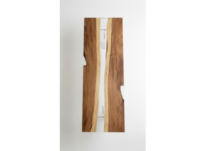 Tavolo da pranzo River Table in legno massiccio 240x90.