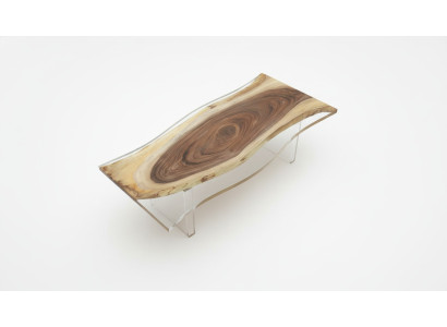Tavolo da pranzo Mare Acqua Fiume Legno massello Tavolo fluviale 220x90 Tavoli