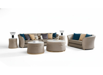 Divano 4 posti Big Couch Divani Divanetti Soggiorno Design a quattro posti