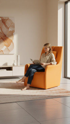 Poltrona relax in pelle Lounge Club Design divano di lusso con cuscini nuovi.