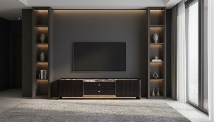 Mobile TV cassettiera armadio Mobili da designer in legno Comò
