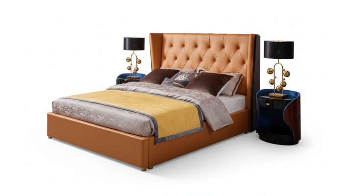 Struttura classica del letto design camera da letto mobili letti set di 3 pezzi.
