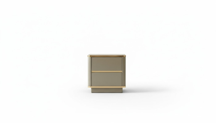 Tavolino notte console complemento letto camera da letto design in metallo tavoli console