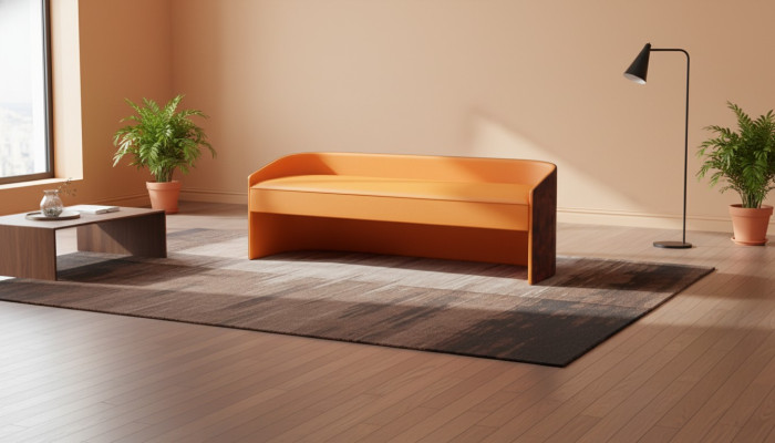 Cuscino per sedile, cuscino per panca, cuscino per sedile, sgabello, panchina in pelle, legno, stile, designer, poggiapiedi.