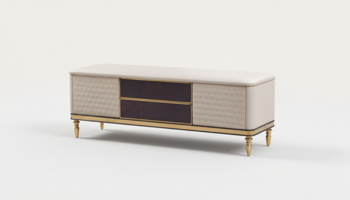 Design sgabello Banca Pouf di lusso Poggiapiedi Mobili Pouf Puf Pouf imbottiti Pouf da seduta