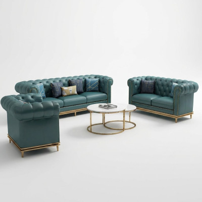 Set divano componibile 3 2 1 posto Design Divano Imbottito Divani Moderni Lussuosi Nuovi