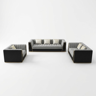 Set di divani 3 2 1 posti design divano imbottito divani moderni.