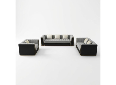 Set di divani 3 2 1 posti design divano imbottito divani moderni.