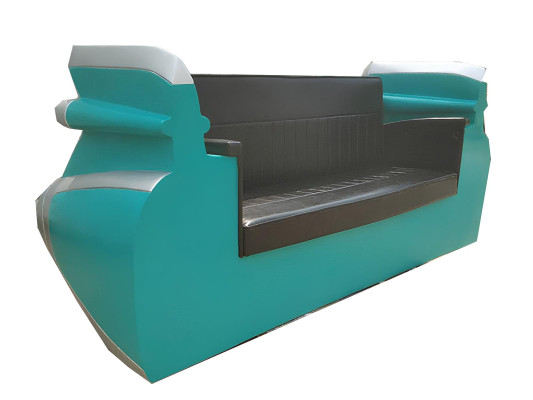Couch per auto Cadillac Car Autosofa Diner. Divano Divano Auto Mobili Arredamento Decorazioni Modello Divani.
