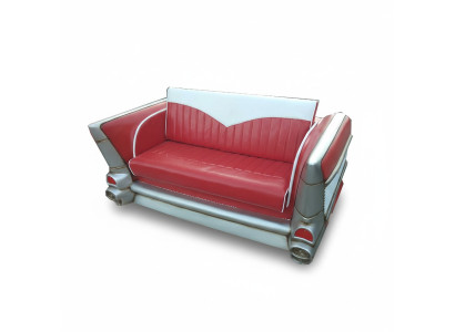 Divano Divano da pranzo Cadillac USA Deco Autodivano Divani Imbottiti Divani Divane Auto America