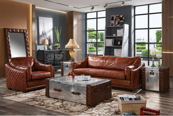 Tavolino da salotto design di lusso Tavolo da divano Tavoli da soggiorno in alluminio per stanza living.