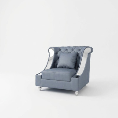 Chesterfield poltrona divano TV 1 posto in pelle divani imbottiti in vera pelle