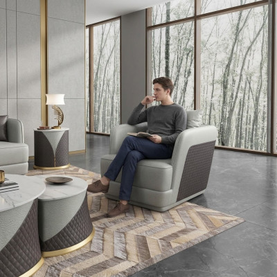 Poltrona Poltrona da TV Design Poltrona Poltrona con braccioli Poltrona relax Club Relax