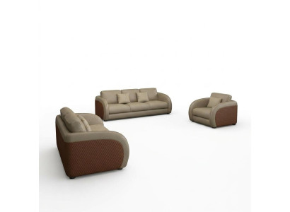 Set di divani 3 2 1 posti in stile divano design, imbottiti e moderni.