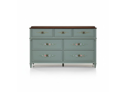 Comò 150cm Sideboard Armadio Credenza in legno Mobile cassettiere in legno massello