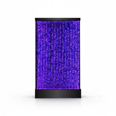 Pannello luminoso a LED moderno Fontana d'acqua Pareti d'acqua Bolle d'acqua Parete decorativa
