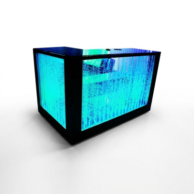 Tavolo Acqua Bar Parete Bar Bancone Illuminato Bancone del Bar a LED